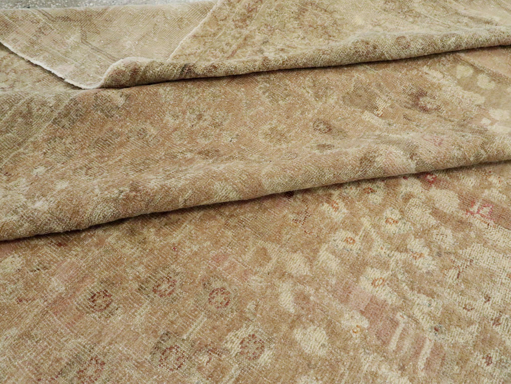 Antique Indian Lahore Carpet, No.14240 - Staging