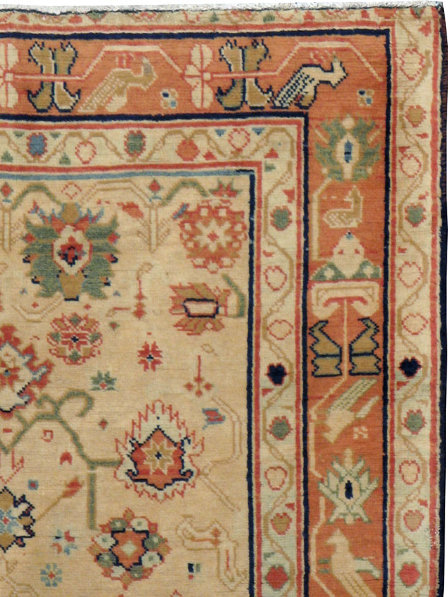 Antique Indian Lahore Rug, No.14241 - Staging