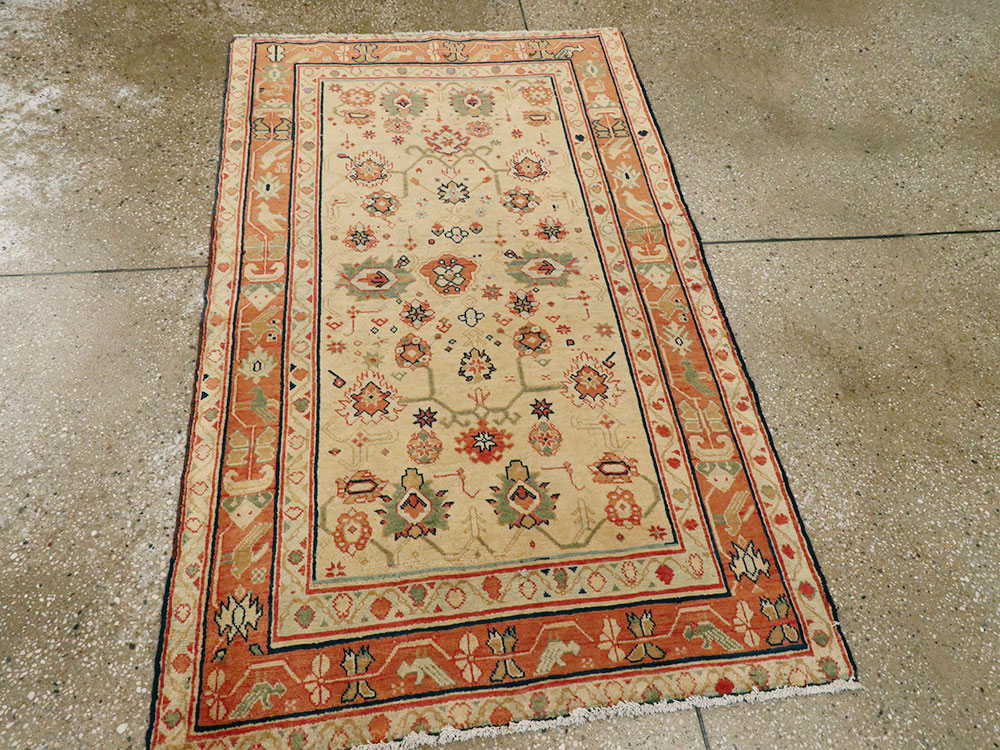 Antique Indian Lahore Rug, No.14241 - Staging