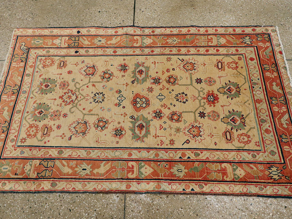 Antique Indian Lahore Rug, No.14241 - Staging