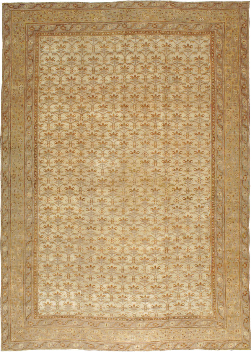 Antique Indian Agra Carpet, No.14300 - Staging