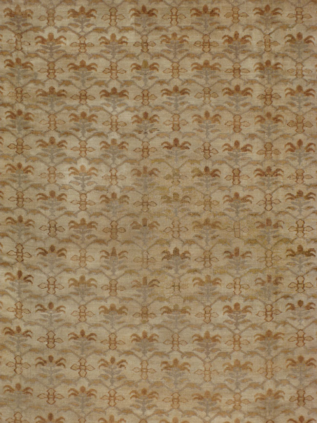 Antique Indian Agra Carpet, No.14300 - Staging