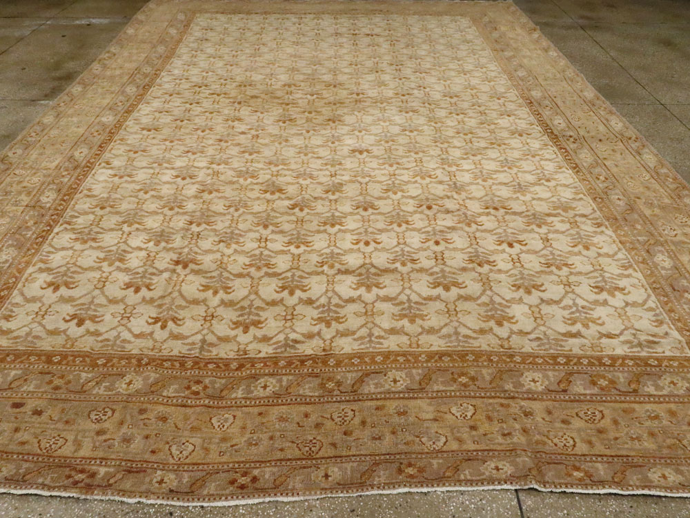 Antique Indian Agra Carpet, No.14300 - Staging