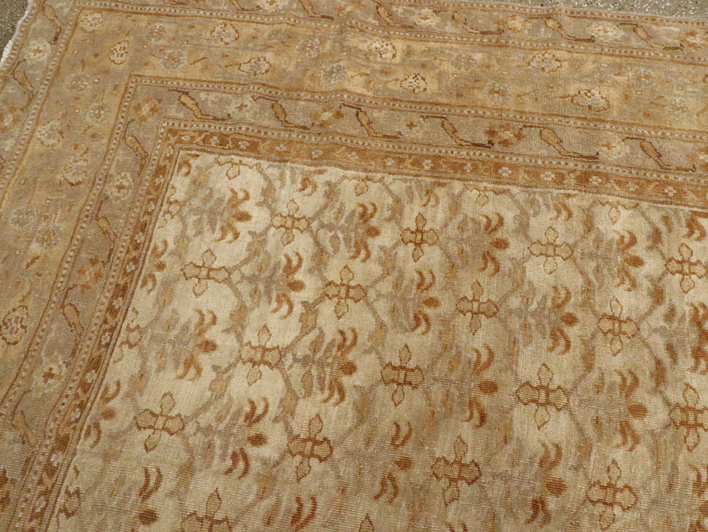 Antique Indian Agra Carpet, No.14300 - Staging