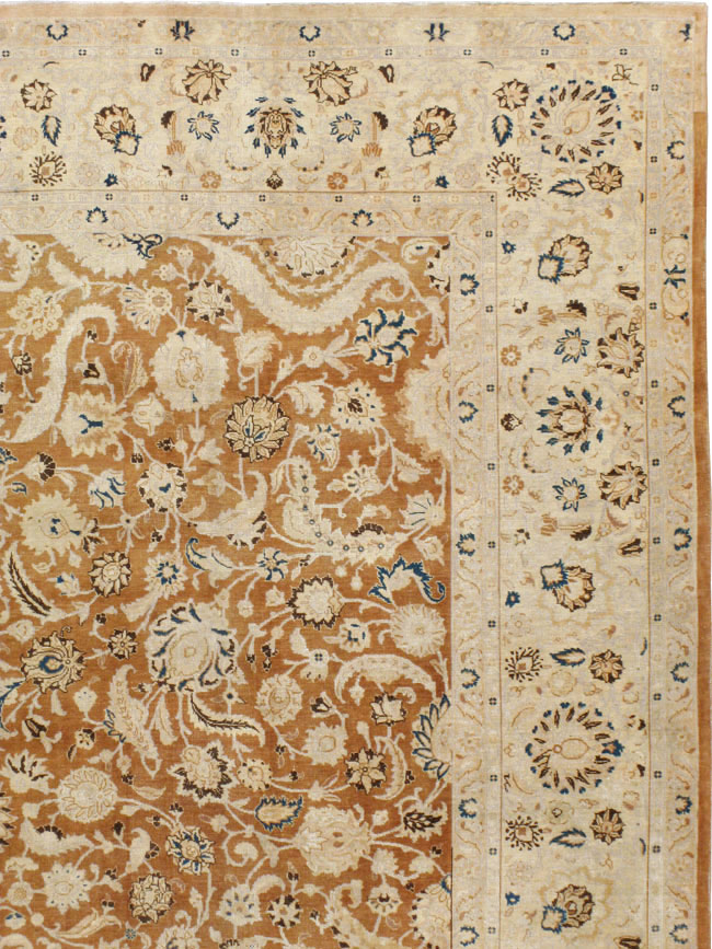 Antique Persian Tabriz Rug, No.14306 - Staging