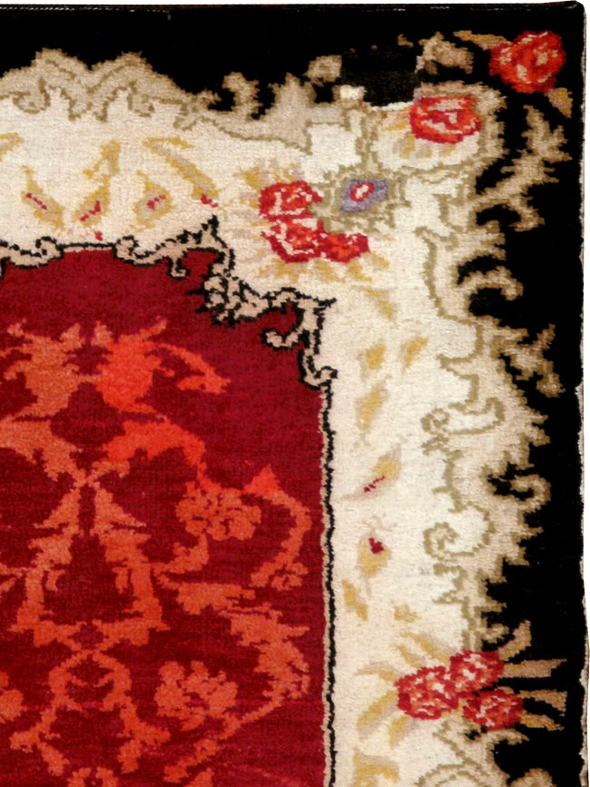 Antique Turkish Anatolian Rug, No.14328 - Staging