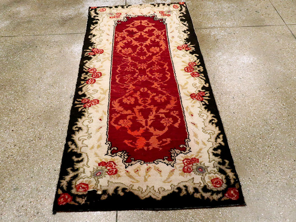 Antique Turkish Anatolian Rug, No.14328 - Staging