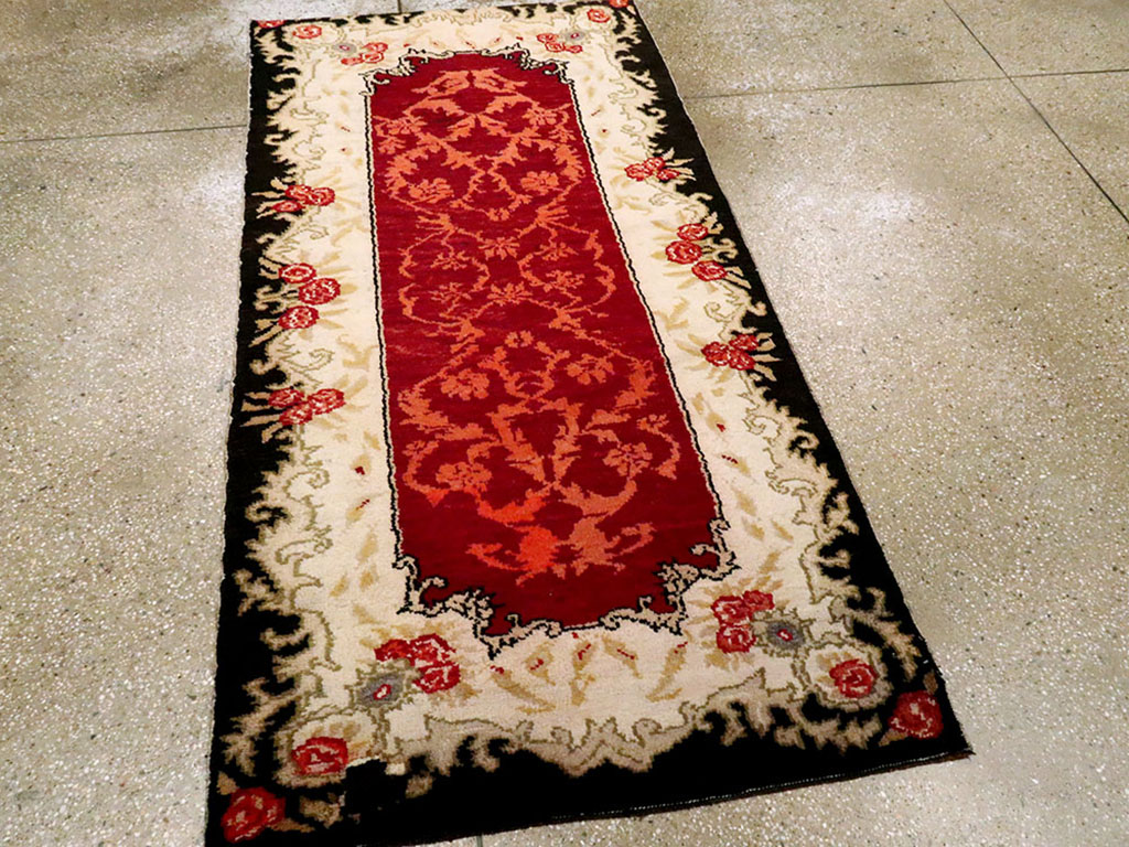 Antique Turkish Anatolian Rug, No.14328 - Staging