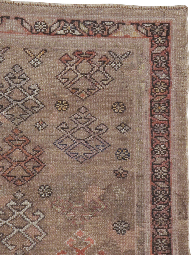 Antique Persian Kurd Rug, No.14330 - Staging