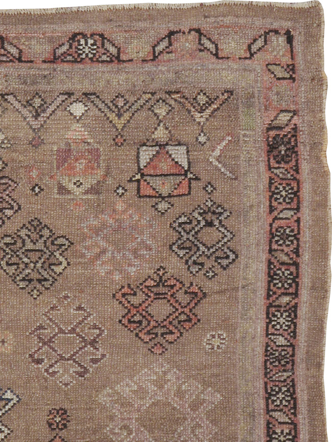 Antique Persian Kurd Rug, No.14330 - Staging