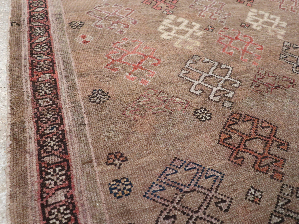 Antique Persian Kurd Rug, No.14330 - Staging
