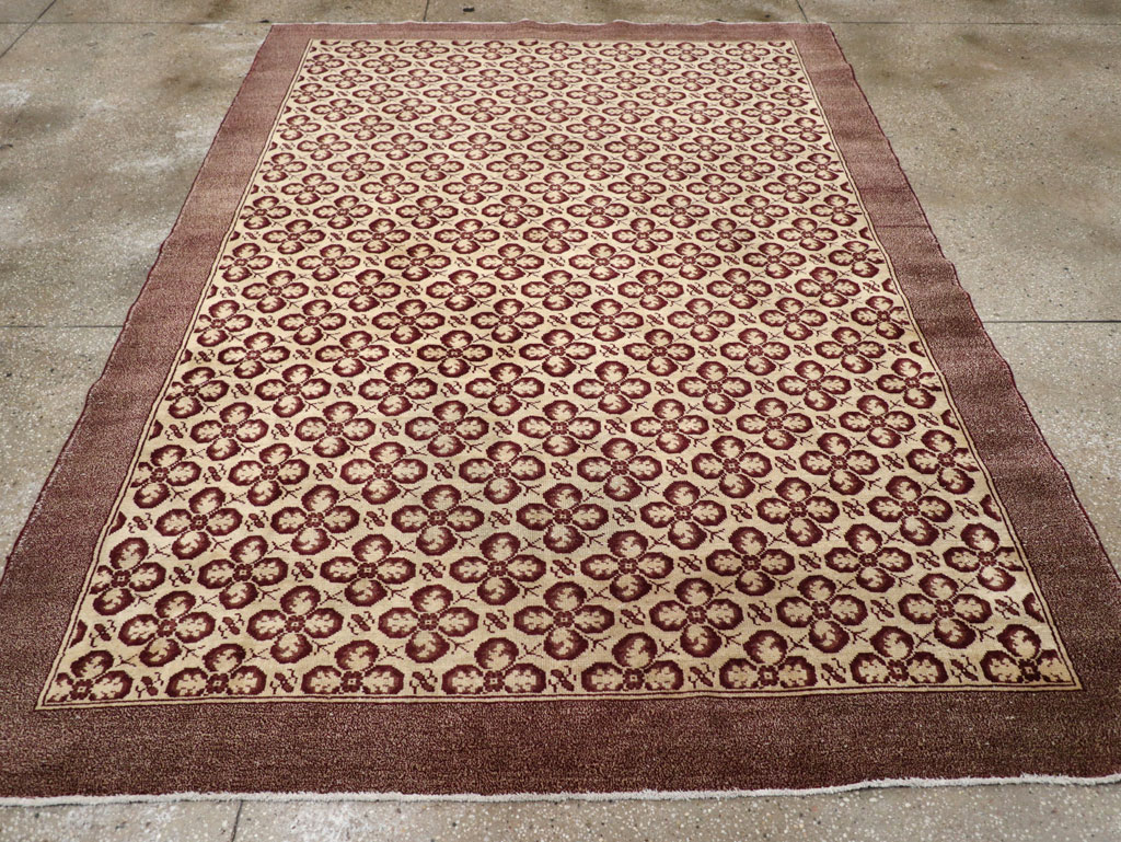 Vintage Turkish Anatolian Carpet, No.14360 - Staging