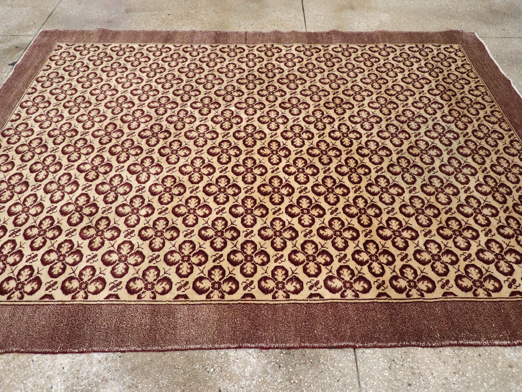 Vintage Turkish Anatolian Carpet, No.14360 - Staging