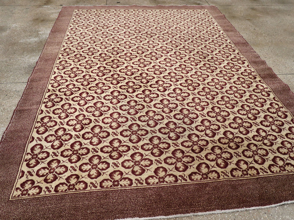 Vintage Turkish Anatolian Carpet, No.14360 - Staging