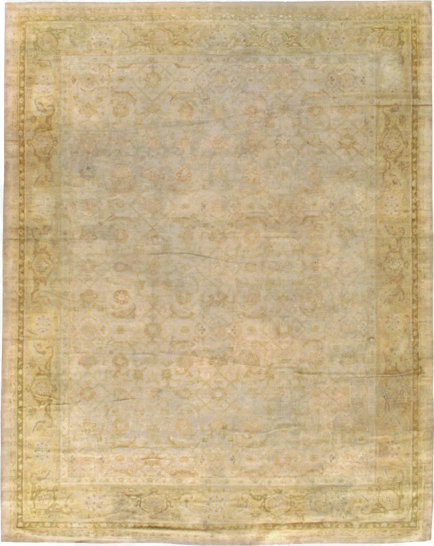 Vintage Indian Amritsar Carpet, No.14380 - Staging