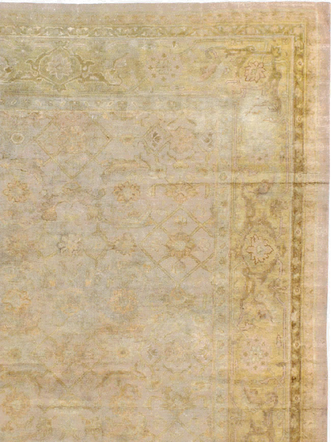 Vintage Indian Amritsar Carpet, No.14380 - Staging