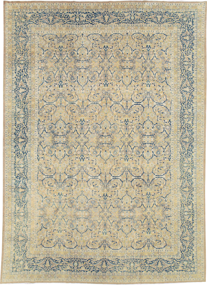 Antique Persian Tabriz Carpet, No.14385 - Staging