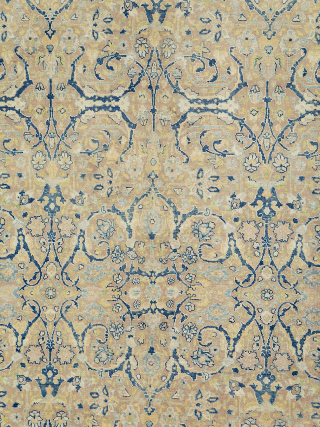 Antique Persian Tabriz Carpet, No.14385 - Staging