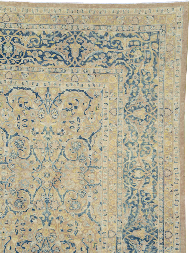 Antique Persian Tabriz Carpet, No.14385 - Staging