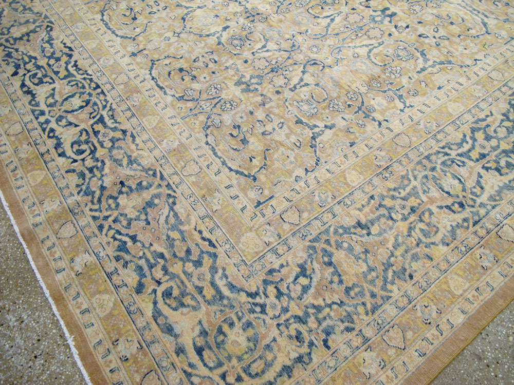 Antique Persian Tabriz Carpet, No.14385 - Staging