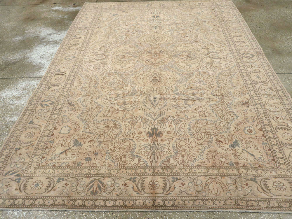 Vintage Turkish Sivas Carpet, No.14404 - Staging
