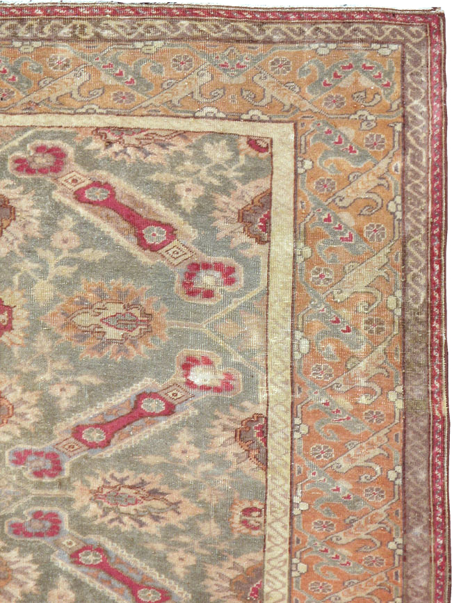 Vintage Turkish Sivas Rug, No.14429 - Staging