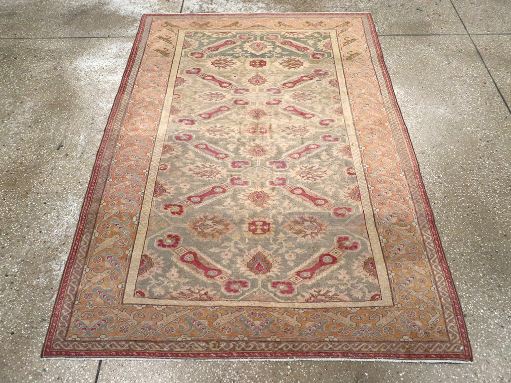 Vintage Turkish Sivas Rug, No.14429 - Staging