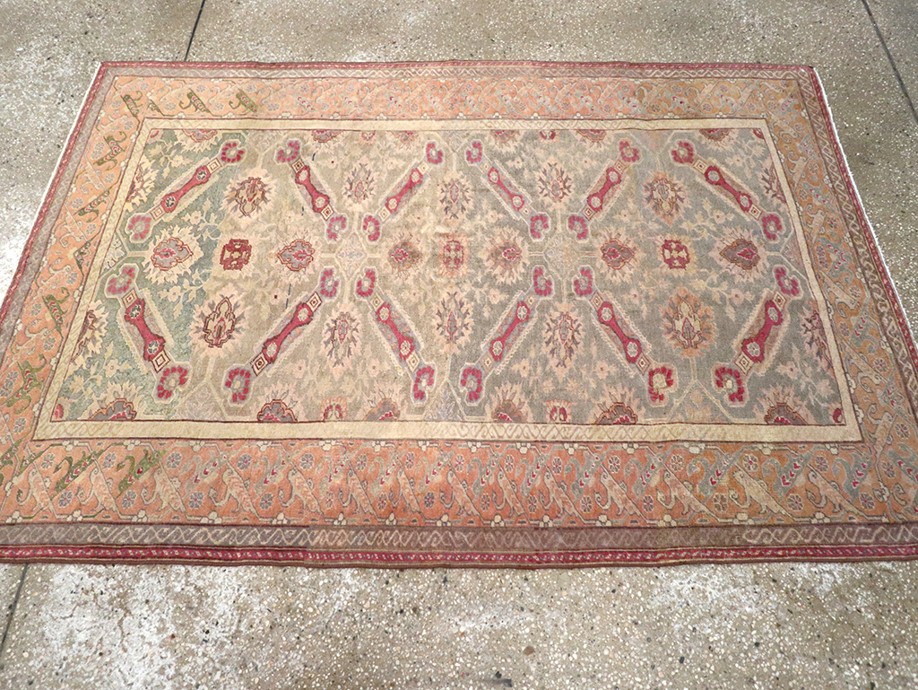 Vintage Turkish Sivas Rug, No.14429 - Staging