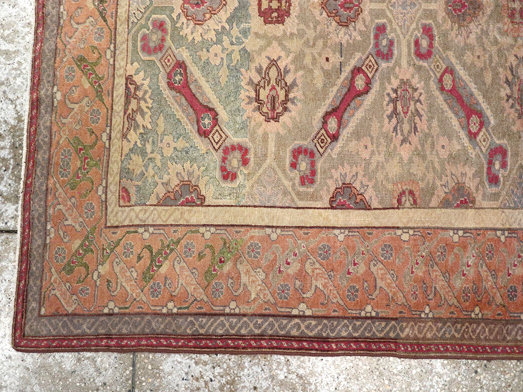 Vintage Turkish Sivas Rug, No.14429 - Staging