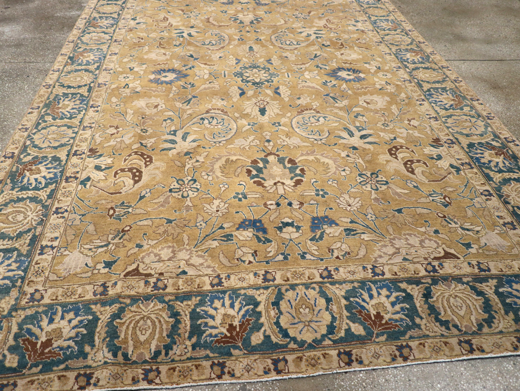 Antique Persian Tabriz Carpet, No.14431 - Staging