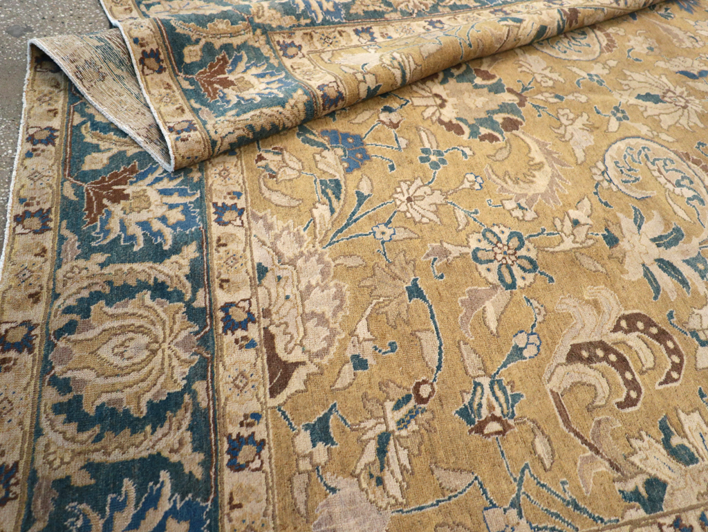 Antique Persian Tabriz Carpet, No.14431 - Staging