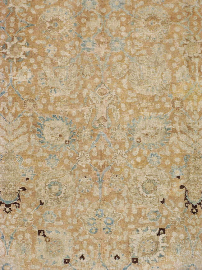 Antique Persian Tabriz Carpet, No.14432 - Staging