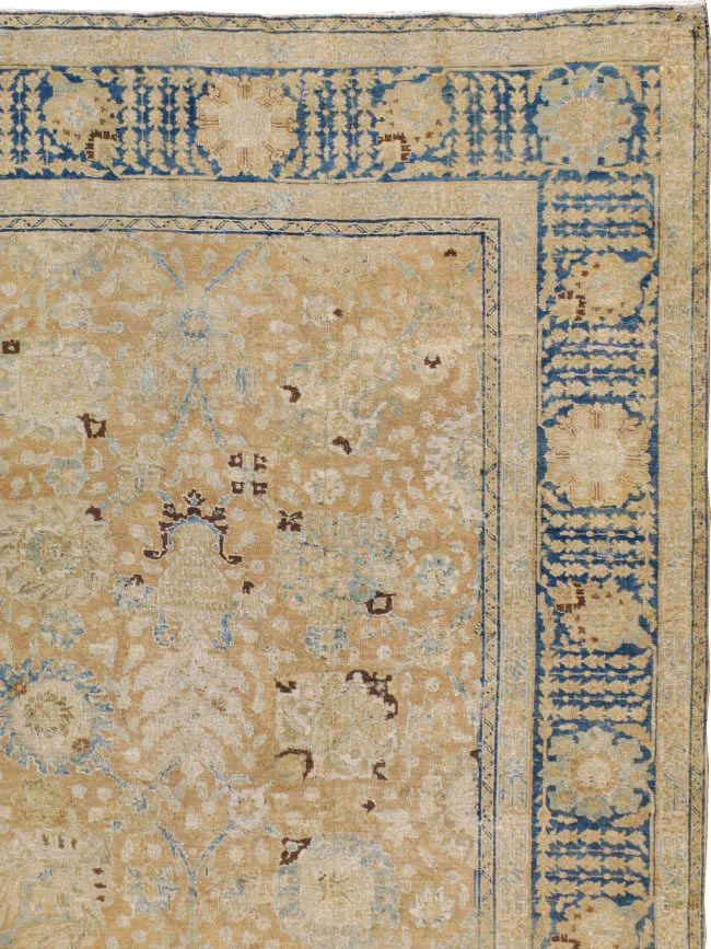 Antique Persian Tabriz Carpet, No.14432 - Staging