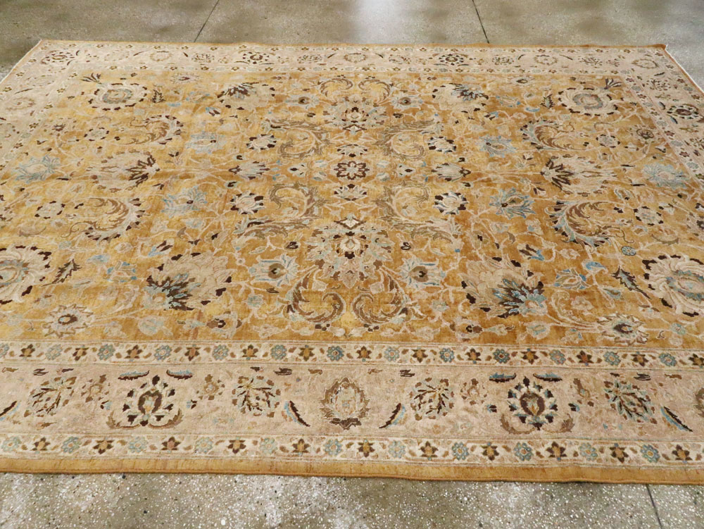 Antique Persian Tabriz Carpet, No.14435 - Staging