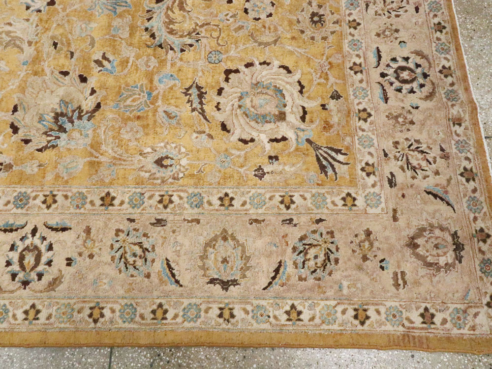 Antique Persian Tabriz Carpet, No.14435 - Staging