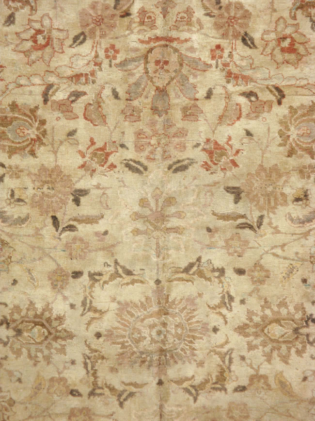 Antique Persian Tabriz Carpet, No.14456 - Staging