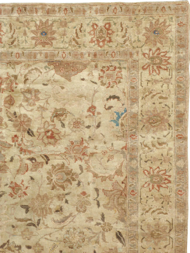 Antique Persian Tabriz Carpet, No.14456 - Staging