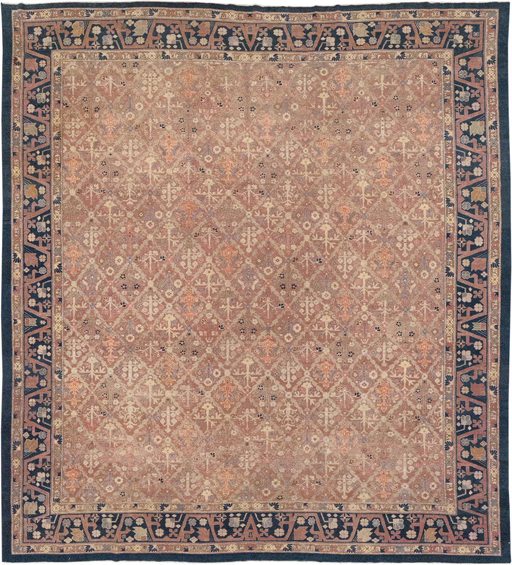 Antique Indian Lahore Room Size Carpet, No.14515 - Staging