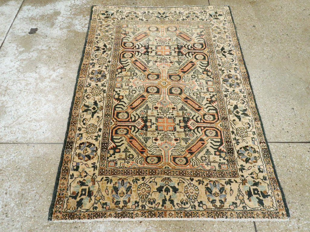 Vintage Persian Tabriz Rug (Pair: 2 of 2), No.14548 - Staging