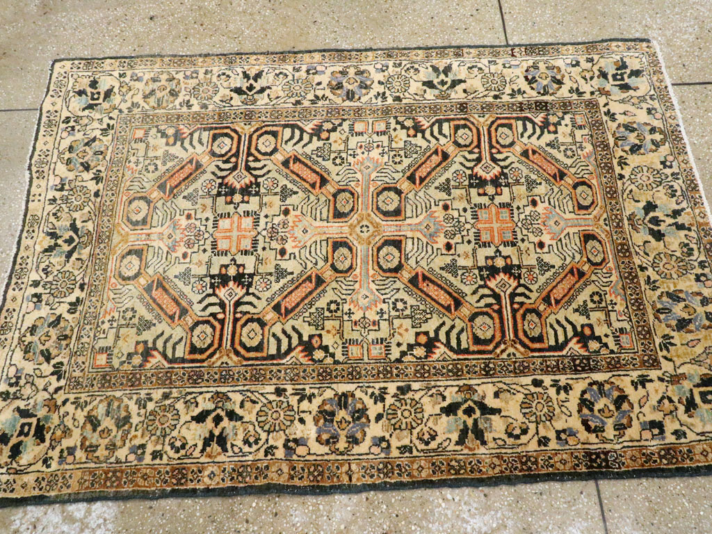 Vintage Persian Tabriz Rug (Pair: 2 of 2), No.14548 - Staging