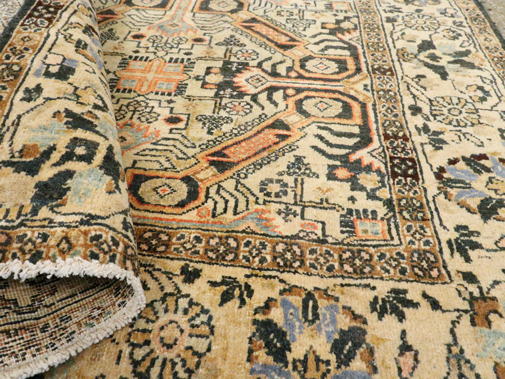 Vintage Persian Tabriz Rug (Pair: 2 of 2), No.14548 - Staging