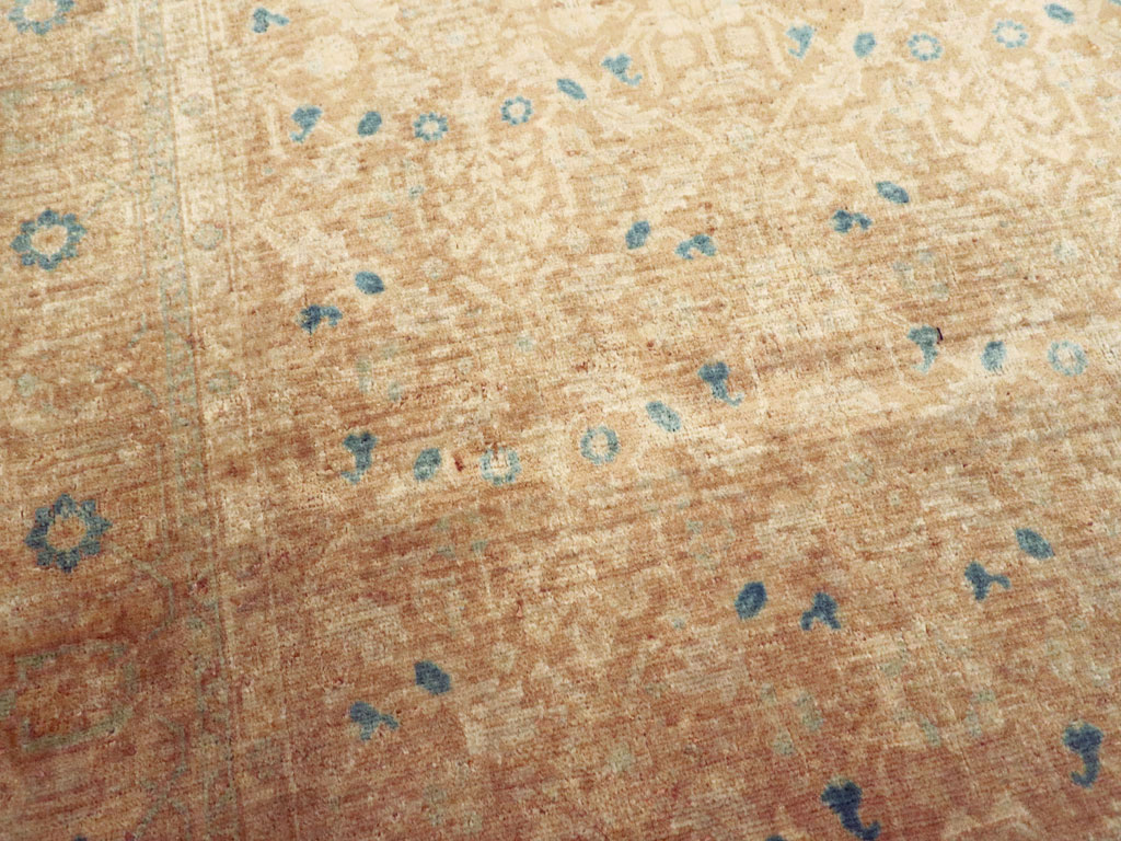 Antique Persian Tabriz Rug, No.14551 - Staging