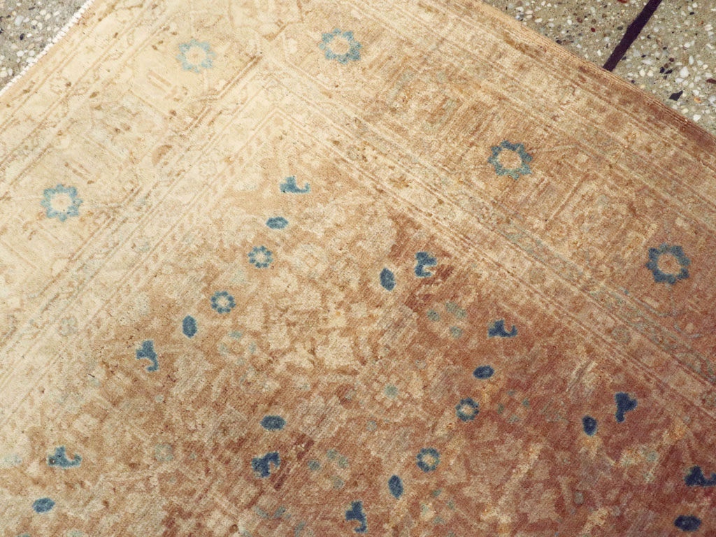 Antique Persian Tabriz Rug, No.14551 - Staging