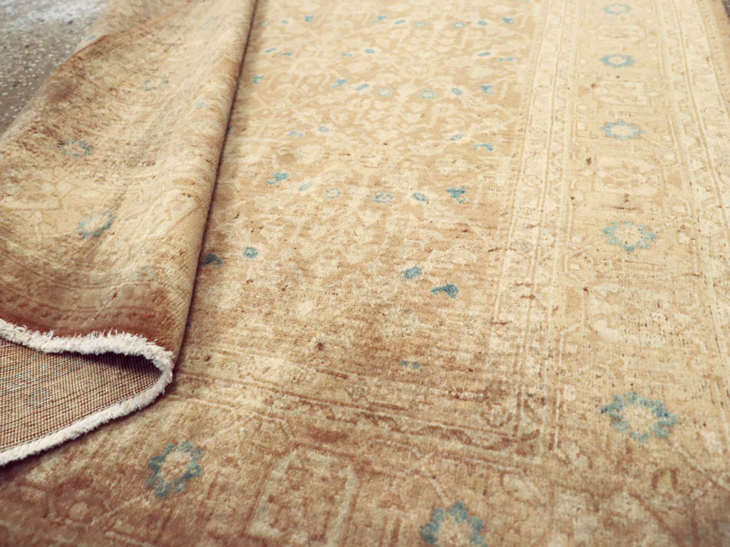 Antique Persian Tabriz Rug, No.14551 - Staging