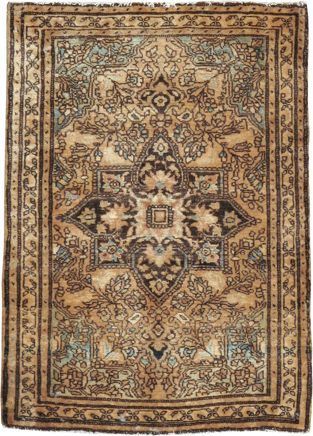Antique Persian Sarouk Fereghan Rug (Pair: 1 of 2), No.14554 - Staging