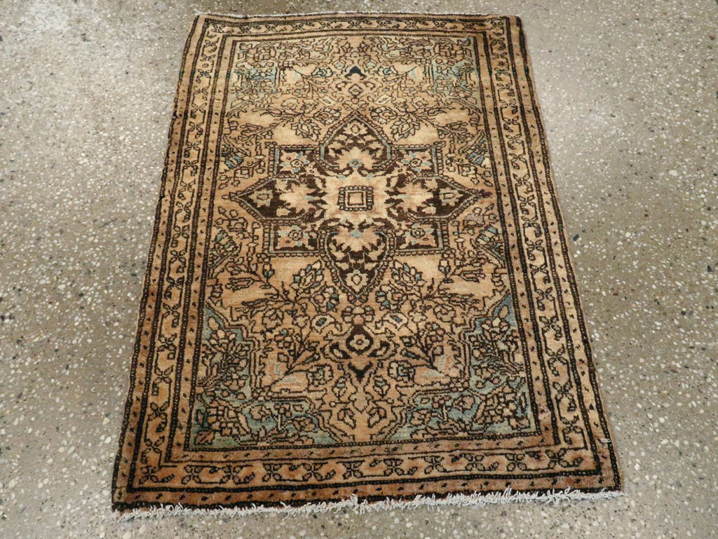 Antique Persian Sarouk Fereghan Rug (Pair: 1 of 2), No.14554 - Staging