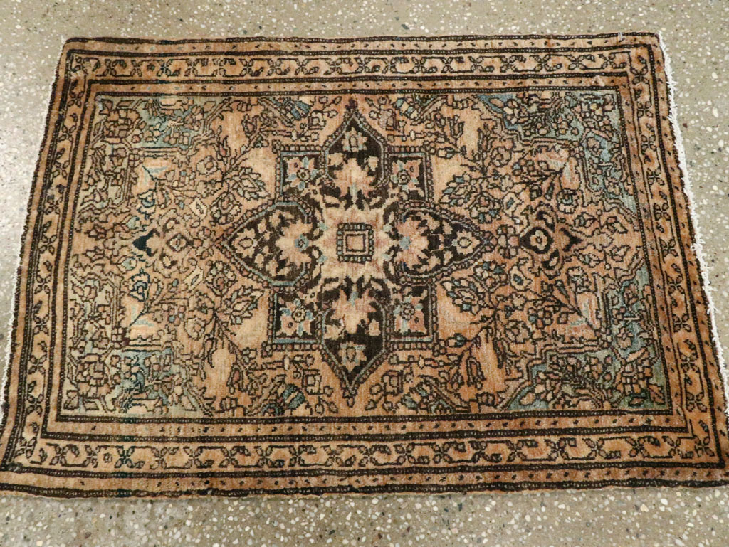 Antique Persian Sarouk Fereghan Rug (Pair: 1 of 2), No.14554 - Staging