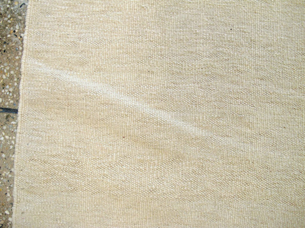 Vintage Persian Modernist Kilim, No.14566 - Staging