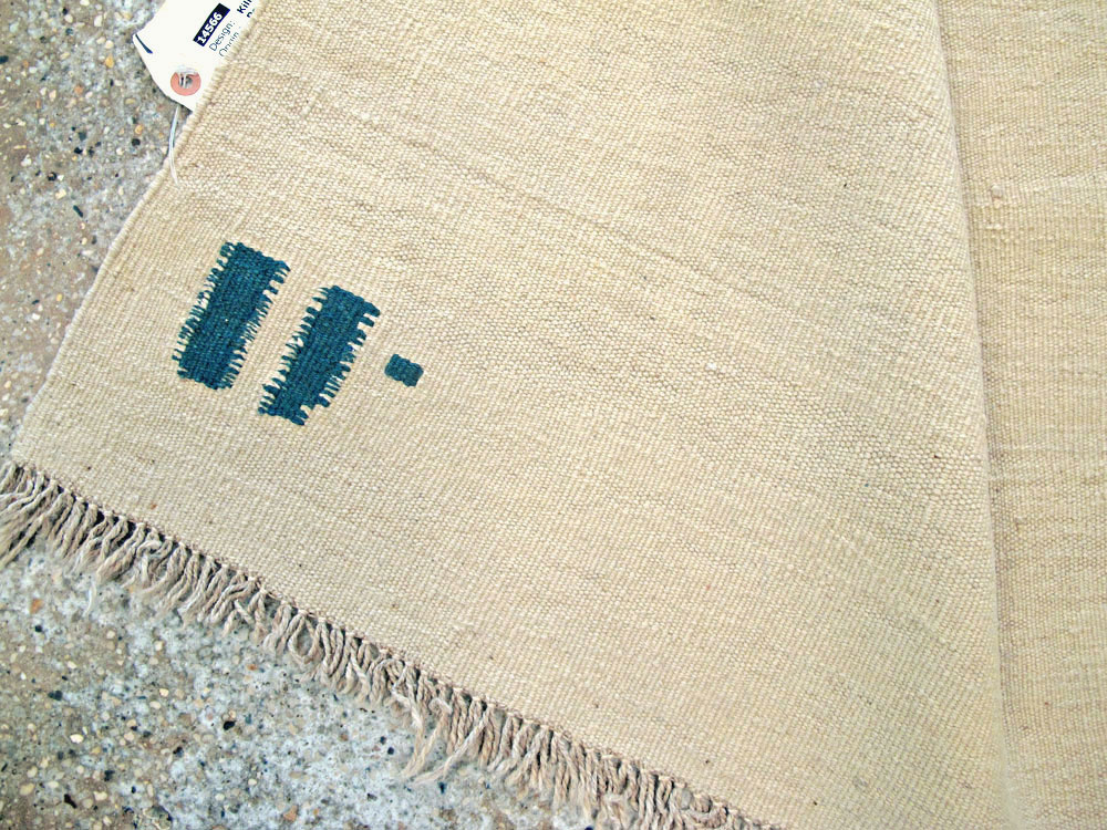 Vintage Persian Modernist Kilim, No.14566 - Staging