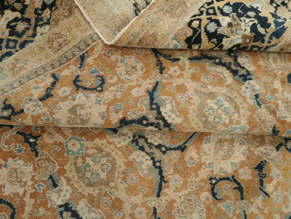 Antique Persian Tabriz Carpet, No.14568 - Staging